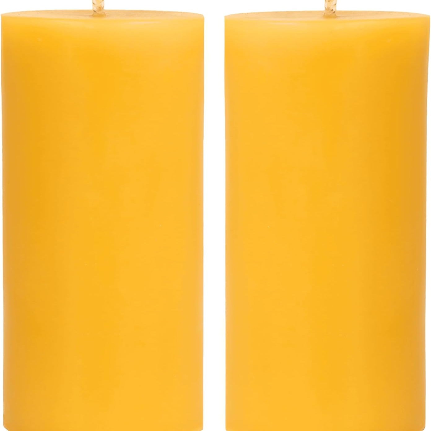 Danilovo 100% Pure Beeswax Candle – 7.5 x 7.5 cm – 50-Hour Burn Time