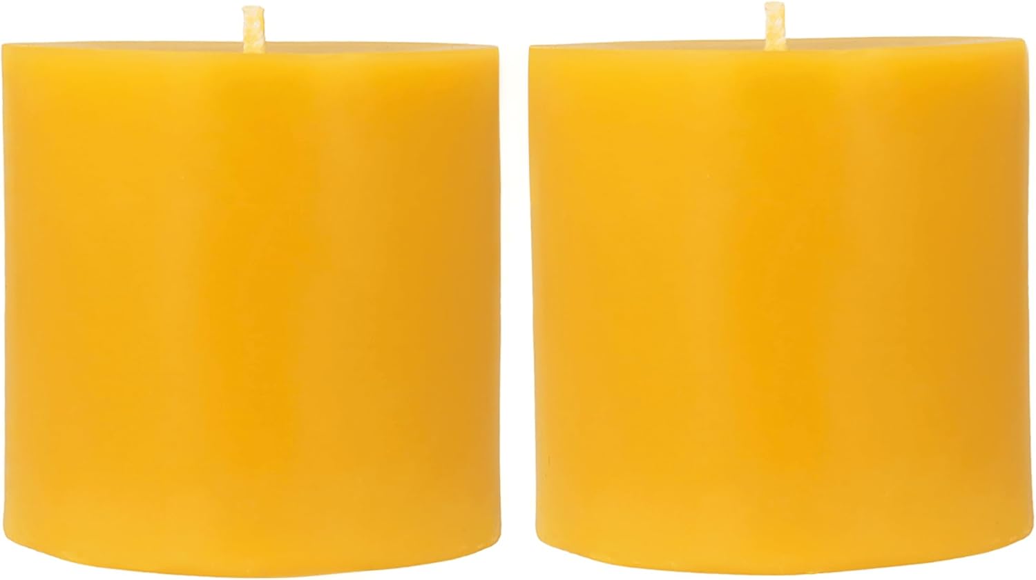 Danilovo 100% Pure Beeswax Candle – 7.5 x 7.5 cm – 50-Hour Burn Time