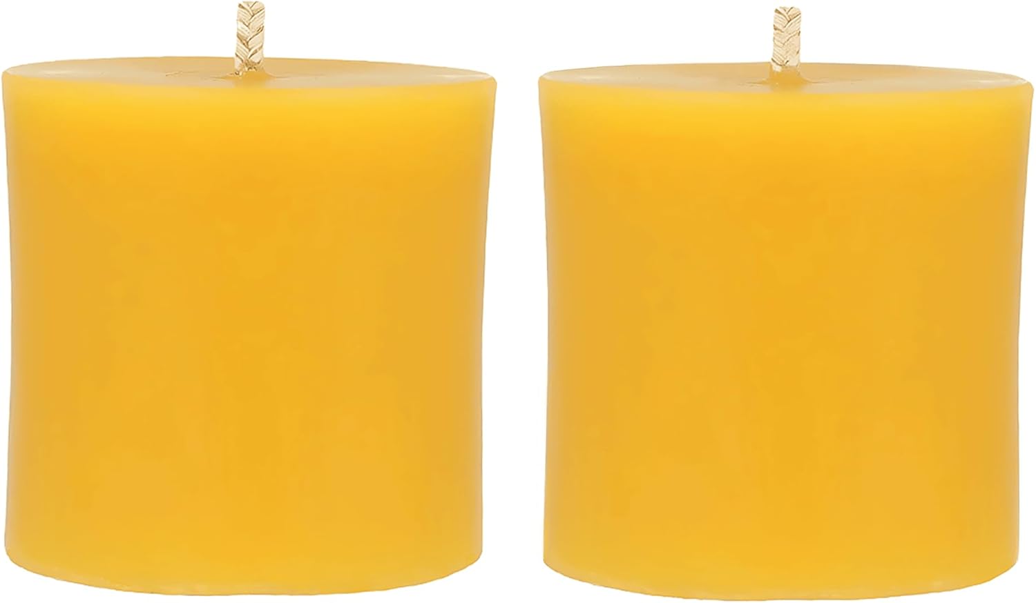 Danilovo 100% Pure Beeswax Candle – 7.5 x 7.5 cm – 50-Hour Burn Time
