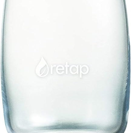 Retap Reusable Glass Water Bottle | 0.3L–0.8L Borosilicate | Multiple Colours | Plastic-Free & Dishwasher Safe