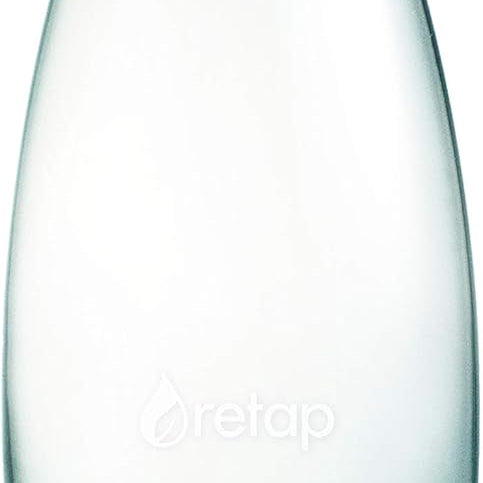 Retap Reusable Glass Water Bottle | 0.3L–0.8L Borosilicate | Multiple Colours | Plastic-Free & Dishwasher Safe