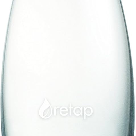 Retap Reusable Glass Water Bottle | 0.3L–0.8L Borosilicate | Multiple Colours | Plastic-Free & Dishwasher Safe