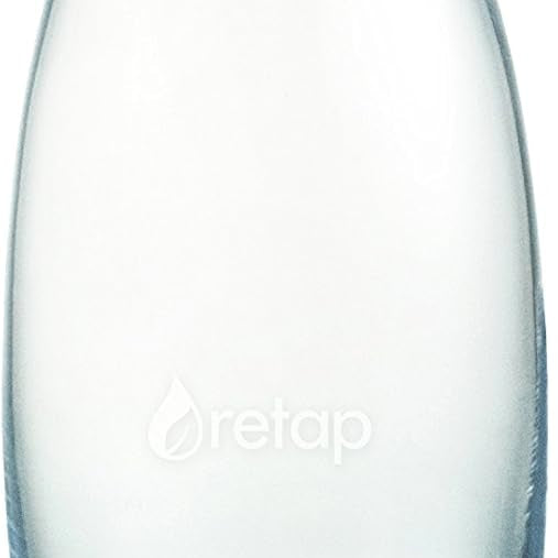 Retap Reusable Glass Water Bottle | 0.3L–0.8L Borosilicate | Multiple Colours | Plastic-Free & Dishwasher Safe