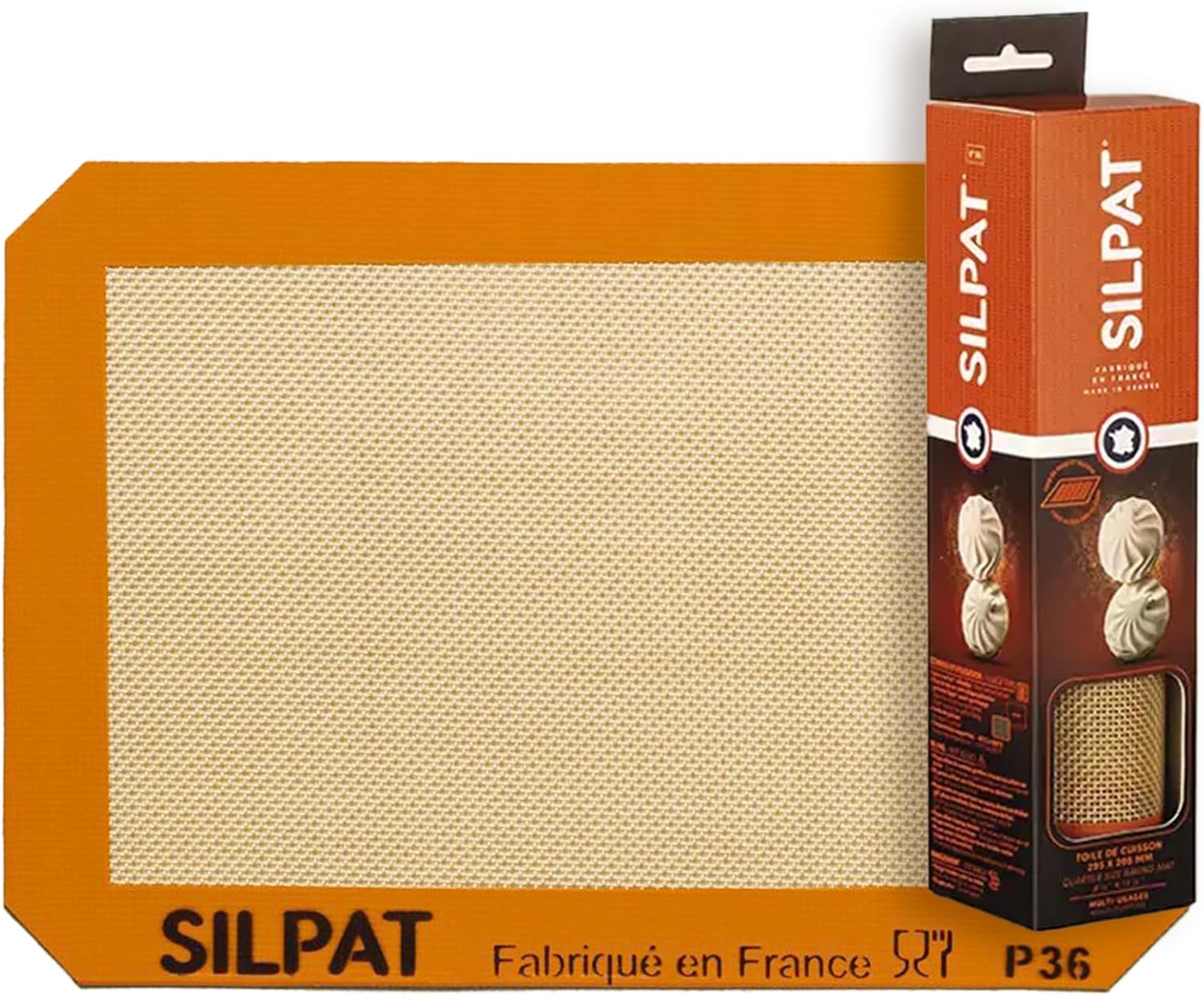 Silpat Premium Reusable Silicone Baking Mat – Various Sizes (Cream)