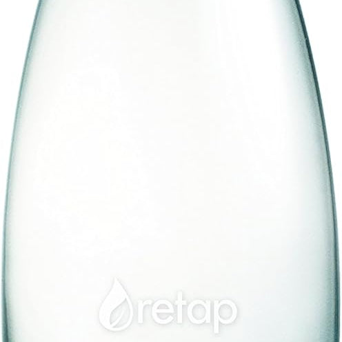 Retap Reusable Glass Water Bottle | 0.3L–0.8L Borosilicate | Multiple Colours | Plastic-Free & Dishwasher Safe