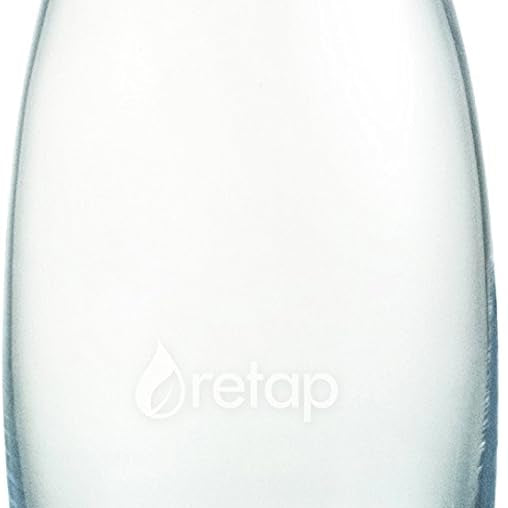 Retap Reusable Glass Water Bottle | 0.3L–0.8L Borosilicate | Multiple Colours | Plastic-Free & Dishwasher Safe