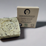 Organic Certified Solid Soap - Cedarwood with Bladderwrack 90g-0