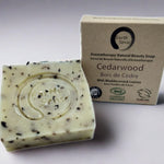 Organic Certified Solid Soap - Cedarwood with Bladderwrack 90g-1