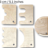 Montessori Wooden Shovel Set: Eco-Friendly Play for Kids-1